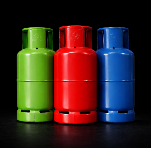 Domestic LPG gas cylinder manufactured in Pakistan for household cooking and heating